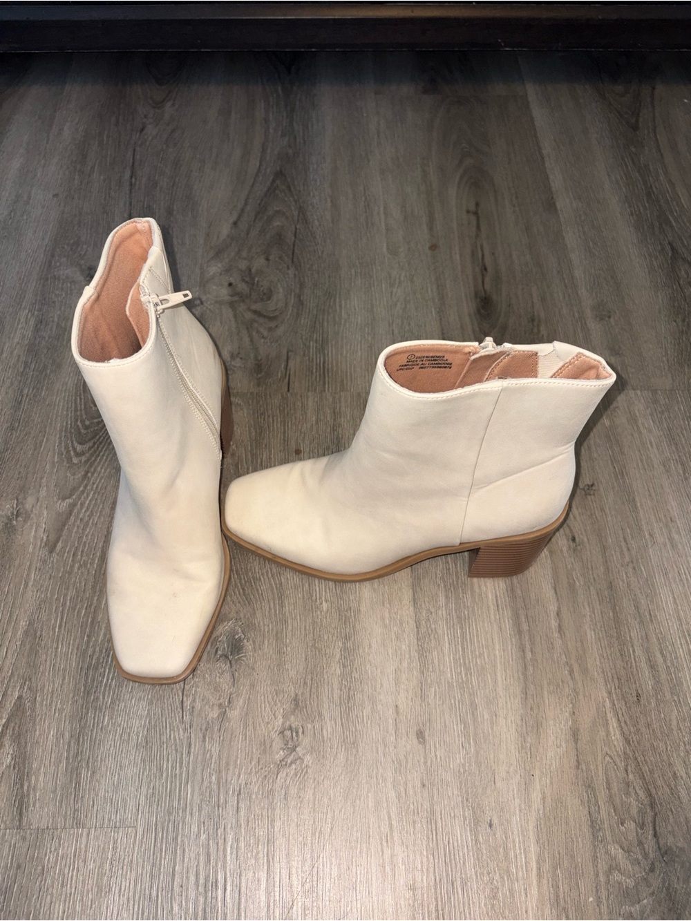 Time And Tru | Cream Boots